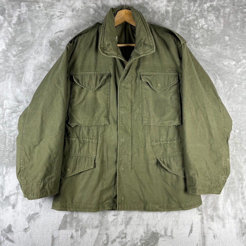 Vintage Cold Weather OG-107 M-65 Field Jacket Mens Small Military Coat 1981
